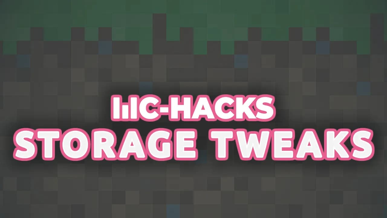 Container Tweaks Add-On Download