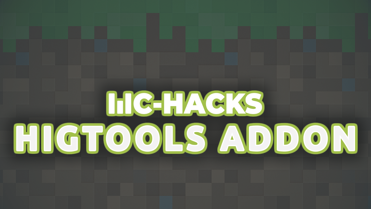 HigTools Add-On Download